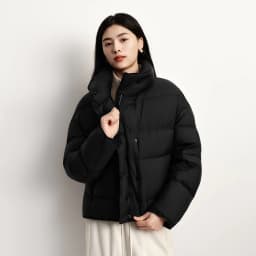 Semir Down Jacket Women Winter Puffer Down Fill Goose Down Waterproof Oil-proof Stain-proof 2026 New Stand Collar Coat Women