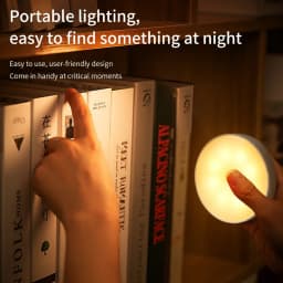 1/2/4pcs Rechargeable Motion Sensor LED Night Light Wall Decoration Bedroom Night Lamp Kitchen Cabinet Lights Child Nightlight