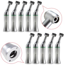 1-10Pcs Dental Endo Reciprocating Handpiece 10:1 Reduce Contra Angle Endodontic 90° Push Button Chuck