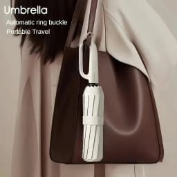 Extra Large Reinforced Wind-resistant Rain-resistant Dual-purpose UV-resistant Fully Automatic Ring-buckle Umbrella