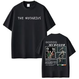 Limited Connor Mcgregor The Notorious Graphic Tee Shirt Men Women Fashion Retro Classic T Shirt Casual Cotton Oversized T Shirts