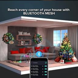 LED Fairy Light String Led Wire String Light Bluetooth APP Remote Control PVC Wire Dream Color Light Garden Party Wedding Decor