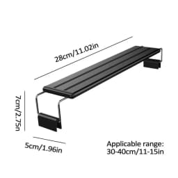 LED Aquarium Light For Plants 3 Color Reef Plant Fish Tank Light With Extendable Brackets Full Spectrum Reef Plant Fish Tank