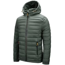 Warm Jacket Men Windbreaker 2024 New Spring Autumn Hooded Parkas Men's Fashion Casual Lightweight Cotton Padded Jacket Coat Male