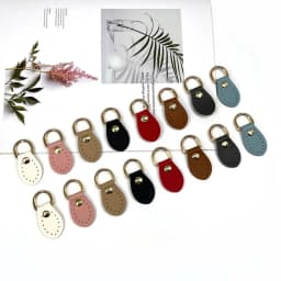 2Pcs Handmade Bag Buckle Straps PU Leather Metal Handbags Shoulder DIY Bag Accessories Fashion Lychee Pattern Chain Clasp Buckle