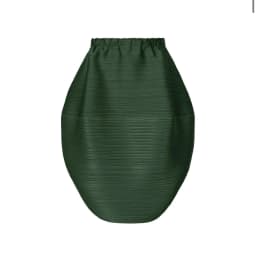 Miyake Fold 2025 Spring And Summer New Half Skirt Fashion With Solid Color High-waisted High-end Women Skirt