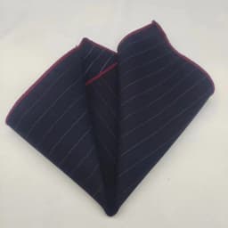 23cm Luxury Grey Wool Pocket Square For Men Vintage Plaid Striped Handkerchief Soft Skinny Hanky Banquet Cravat Suit Accessories
