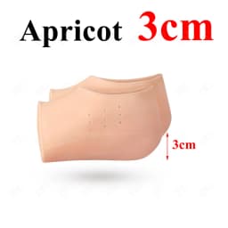 2/3cm Invisible Height Lifting Increase Insoles Silicone Elastic Heel Pad Foot Protection Men Women Heel Cushion Hidden Insole