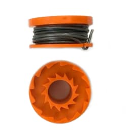 3 Count Trimmer Spool Kit With 1.65mm Line For Mac For Allister MGTP18Li Each Spool Has 3.05 Meters Of Heavy Duty Cutting String