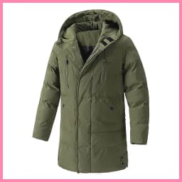 Men's Winter Hooded Puffer Parka Plus Size 7XL 8XL Thermal Warm Windbreaker Coat Mid-Long Heavyweight Casual Outdoor Jacket