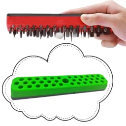 Rafford Hex Bit Holder Storage Rack: Sturdy Screwdriver Bit Organizer for Easy Classification