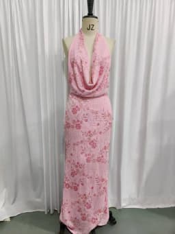 Avrilyaan Beaded Deep V Party Sexy Dresses Backless Bandage Bodycon Elegant Evening Long Dress Women 2024 Summer Dress Vestidos