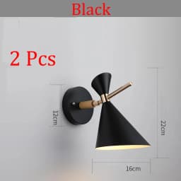 Modern Simple Wall Lamp Living Room Creative Background Wall Aisle Wall Lamp Nordic New Bedroom Bedside Lamp