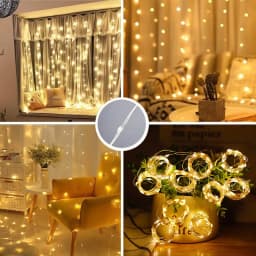 USB Festoon String Light Fairy Garland Curtain Light Christmas Light Christmas Decor For Home Ramadan Decorative New Year Lamp