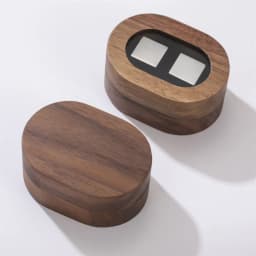My Shape Wooden Box for Brooch Cufflinks Earrings Jewelry Gift Box Jewelry Packaging Box for Ceremony Wedding Proposal Ring New