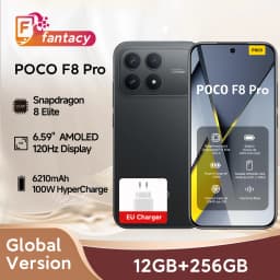 Global Version POCO F8 Pro Smartphone Snapdragon8 Elite 100W HyperCharge 6210mAh Battery 6.59"120Hz HyperRGB AMOLED Display NFC