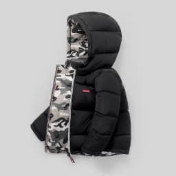 2025 Winter Boys Jacket Children Clothing Keep Warm Cotton Thicken Coats Kids Zipper Hooded Outerwear Plus Velvet Jackets