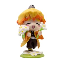 Hot sold 1-12pcs Anime Demon Slayer Model Tanjiro Kamado Nezuko cartoon figure PVC model ornament child Christmas Halloween gift