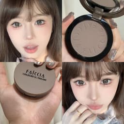 Face Brightening Contouring Makeup Palette Matte Cement Grey Brown Nose Shadow Contouring Modify Natural High Nose Bridge Makeup