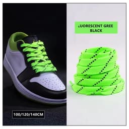 New Twill Two-Tone Shoelaces for Sneakers Flat Shoelace Pattern Premium Colorful Shoe Laces Athletic Unisex Shoestring 1pair