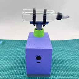 Automatic Mixer with Paint Bottle (19-42mm) with Fixtures - Mini Desktop Electric Paint Vibration Plate