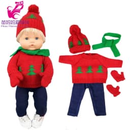 Doll Clothes Sweater Ropa Y Su Hermanita 40 Cm Baby Dolls Clothes Hat Set Child Gift