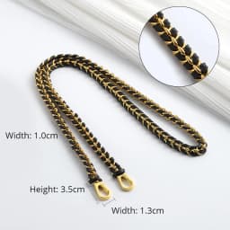 HAVREDELUXE Bag Chain Three-in-one Transformation Metal Bag Messenger Copper Chain Bag Chain Accessories Single Purchase