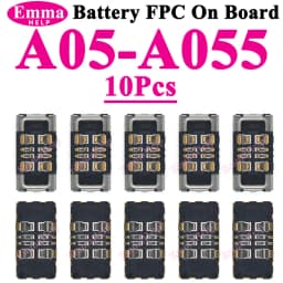 10pcs Battery FPC Connector Cilp Contact Plug For samsung A54 A34 A55 A35 A33 A73 A07 A13 A15 A16 A17 Connector Plug On Board