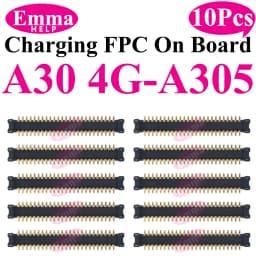 10pcs Charging Connector FPC For Samsung S25 S24 S23 S26 A15 A12 A72 A73 A05S A51 A71 A54 Motherboard FPC Connector 78Pin