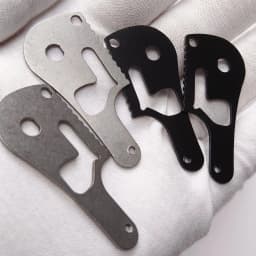 1pair 420 Stainless Liners Locking Tab for Genuine BM Bugout 535 Knife DIY Patch Modification Accessories