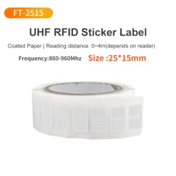 1000pcs UHF RFID Label 73x20mm Passive Sticker Paper Label Tag 860Mhz 960Mhz Long Range Label for Warehouse Manage UHF RFID