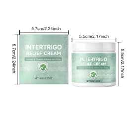 Skin Fold Soothing Cream Intertrigo Relief Helps Support Skin Comfort Moisture Friction Protection Fast-Drying Non-Greasy Smooth