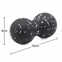Peanut Massage Ball EPP Deep Tissue Myofascial Release Plantar Fasciitis Back Neck Foot Muscle Pain Relief Yoga Fitness