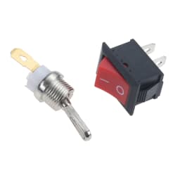 2Pcs Saw Chain Flameout Turn off Toggle Switch for 4500 5200 5800 or 2500 3800 6200 Chainsaw Parts Garden Power Tools
