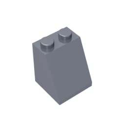 Gobricks GDS-620 ROOF TILE 2X2X2/65 DEG. compatible with lego 3678 children's DIY Educational Building Blocks