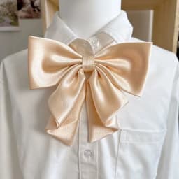Preppy Chic Solid Color JK Uniform Bowties Women Red Butterfly Oversized Swallowtail Bowknot College Girls Collar Fashion Cravat