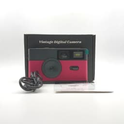 8MP Retro Screen Free Digital Camera 3 Mode Filters Portable Digital Camera Built in Flash for Outdoor Camping Camera