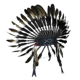American Chief Indian Native Feather Headdress Decoration Prop for Celebrations Carnivals Themed Party Dance Show Halloween