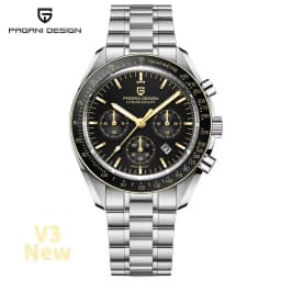PAGANI DESIGN Moon Watch 40MM Dial Analog Chronograph Waterproof Analog Quartz Watch Men's Sapphire Dial Automatic Movement 2026