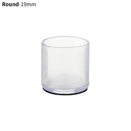4 Pcs/Set Silicone Pads Transparent Table And Chair Leg PVC Caps Round Bottom Foot Cover Non-slip Furniture Floor Protector Pads
