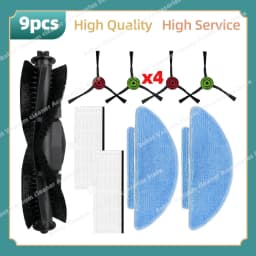 Compatible For Lubluelu SG60 SL60 SL60D SL61 / Tikom L9000 / L8000 Parts Main Side Brush Hepa Filter Mop Cloth Accessories