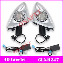 LED Dashboard Door Decorative Lamp For Benz GLA H247 B W247 GLB X247 MB 64-color Air Vent Outlet Nozzle Tweeter Ambient Light