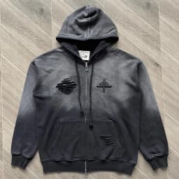 Vertabrae Embroidered Logo Hoodie