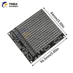 DIY Electronic Kit 64LED/256LED Red Display LED SMD Dot Matrix Advertising Screen Fun Soldering Practice Welding Practice Kit