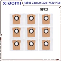 For Xiaomi Robot Vacuum X20 Plus Parts Accessories Main Side Brush Hepa Filter Mop Cloth Dust Bag Replacement