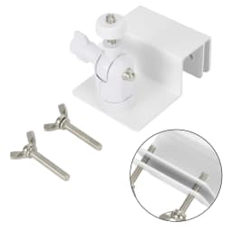 1pc Weatherproof Gutter Mount Bracket With Screw Adapter Adjustable Special Monitoring Bracket For Security Cameras Solar Panel