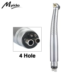 Dental 5 LED Light High Speed Handpiece Shadowless E-Generator Air Turbine Dentist Tips 2/4 Holes 5 Water Spray Equipment