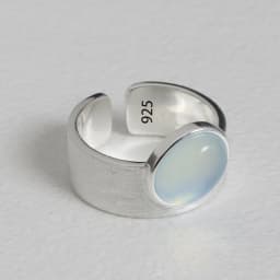 VENTFILLE 925 Sterling Silver Metal Flower Shell Geometric Rings For Women French Retro Romantic Open Thai Silver Rings
