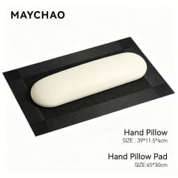 MAYCHAO PU Soft Hand Palm 4 Colors Rest Manicure Table Arm Rest PVC Hand Pillow Cushion Russian Style Manicure Pillow Salon Tool