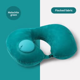 U Shaped Travel Pillow Super Light Portable Inflatable Neck Pillow Travel Airplane Cushion Office Sleep Essentials